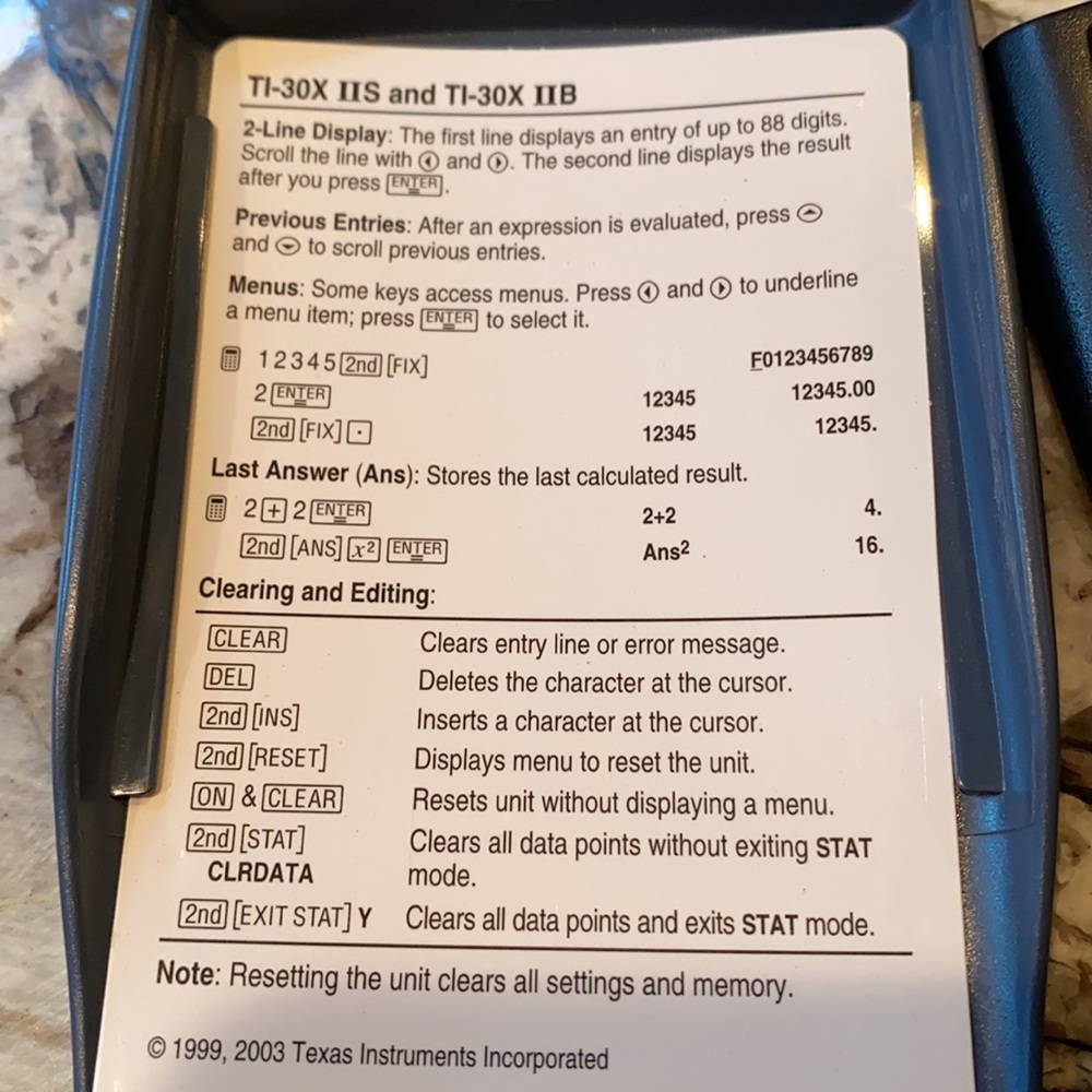 Texas Instruments TI-30XIIS - Picture 5 of 6